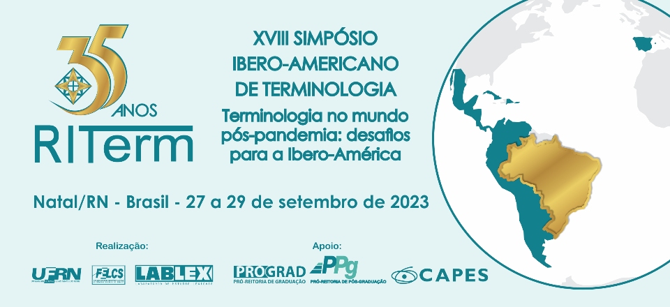 XVIII Simpósio Ibero-americano de Terminologia