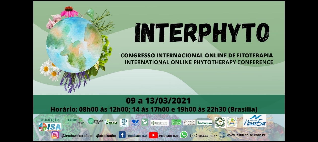 CONGRESSO INTERNACIONAL ONLINE DE FITOTERAPIA - INTERPHYTO