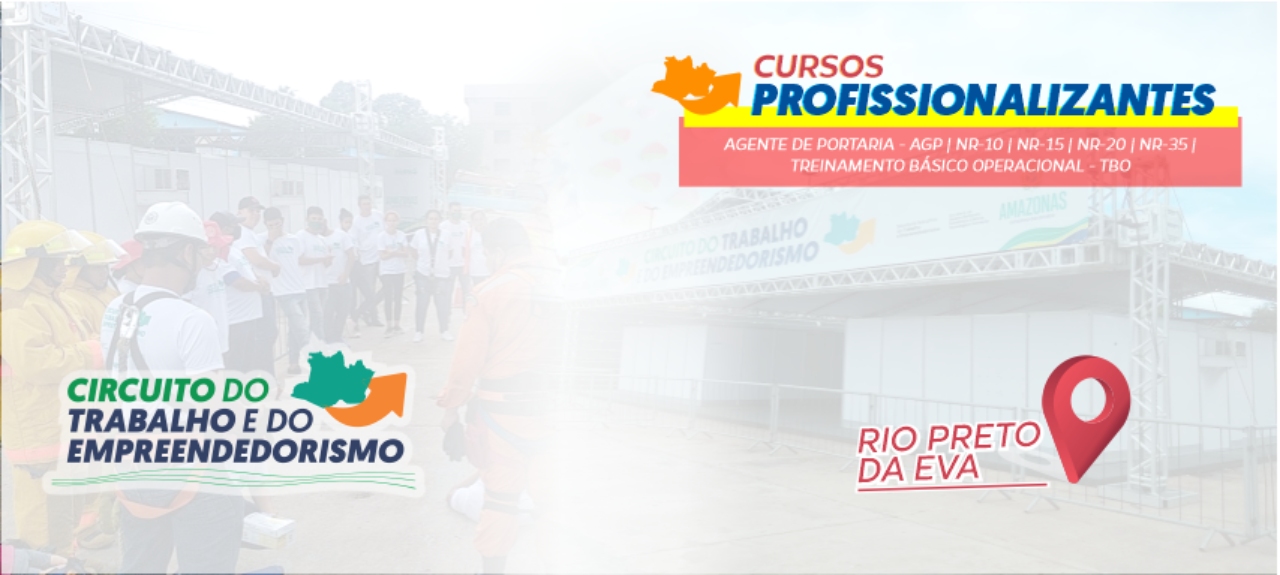 CURSOS PROFISSIONALIZANTES / RIO PRETO DA EVA