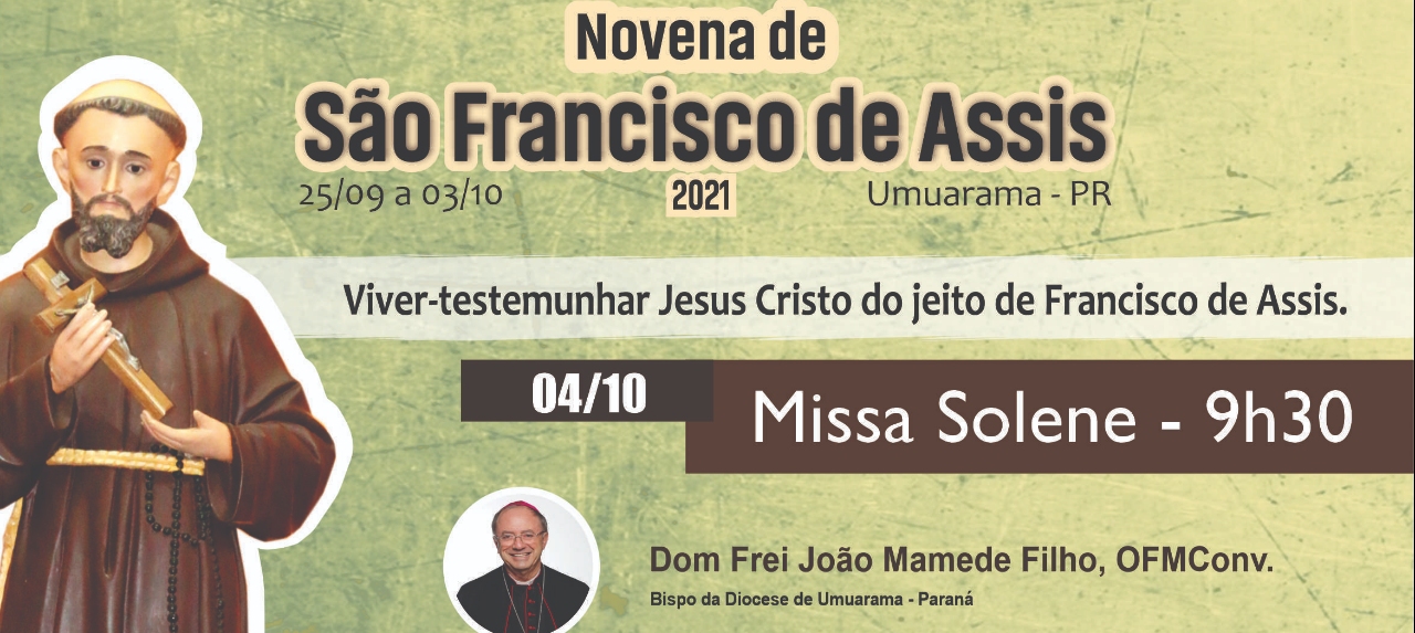 Missa Solene - Dia de São Francisco de Assis 04/10