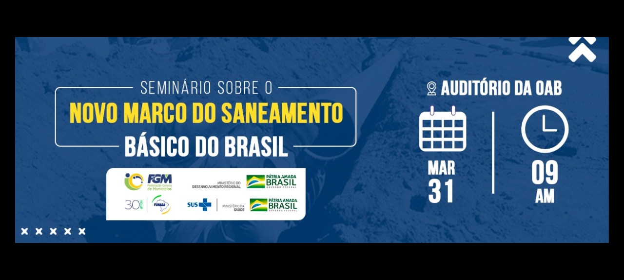 Novo Marco do Saneamento Básico do Brasil