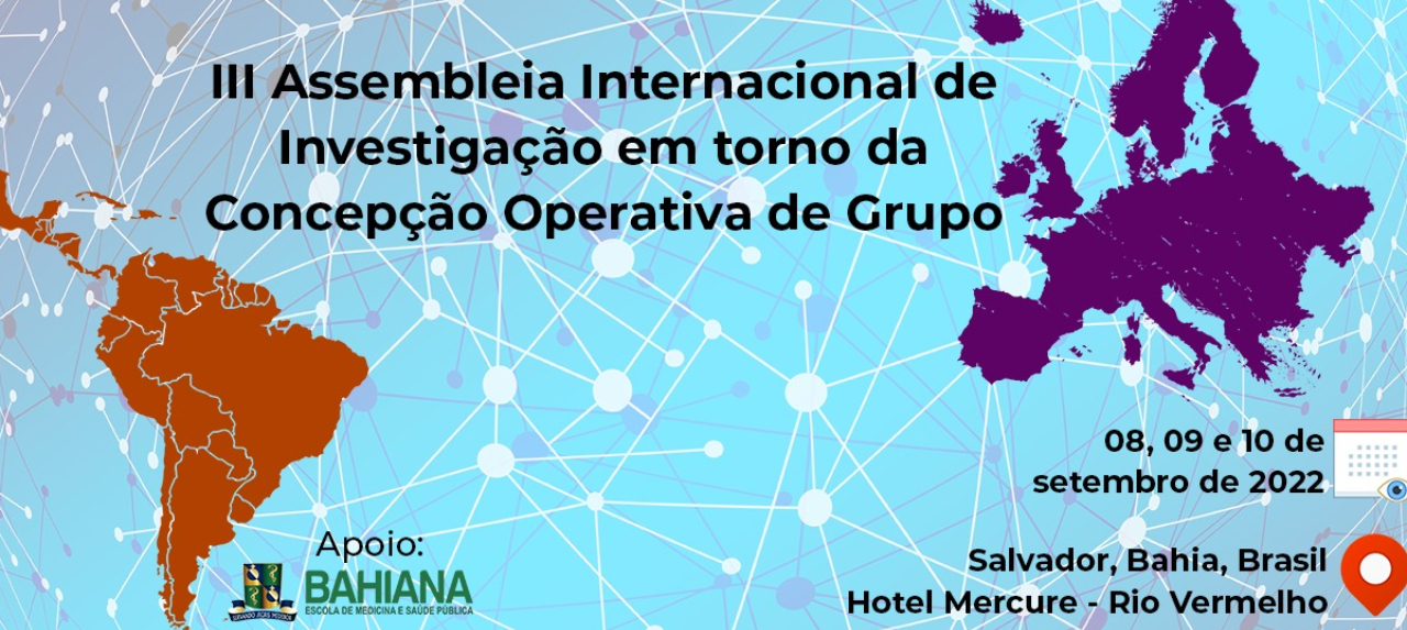 III Asamblea Internacional de Investigación en torno a la Concepción Operativa de Grupo