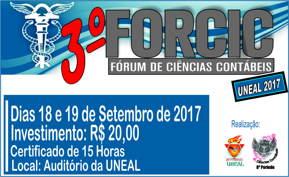 III FORUM DE CIÊNCIAS CONTÁBEIS - UNEAL 2017