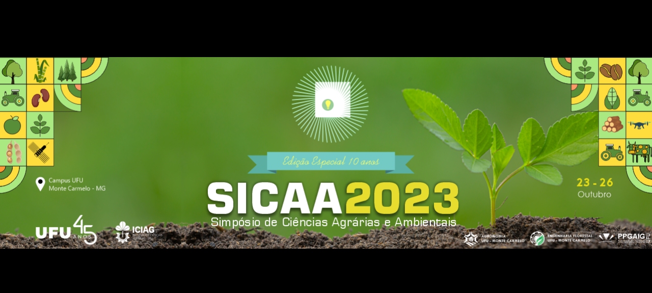 X Simpósio de Ciências Agrárias e Ambientais 2023