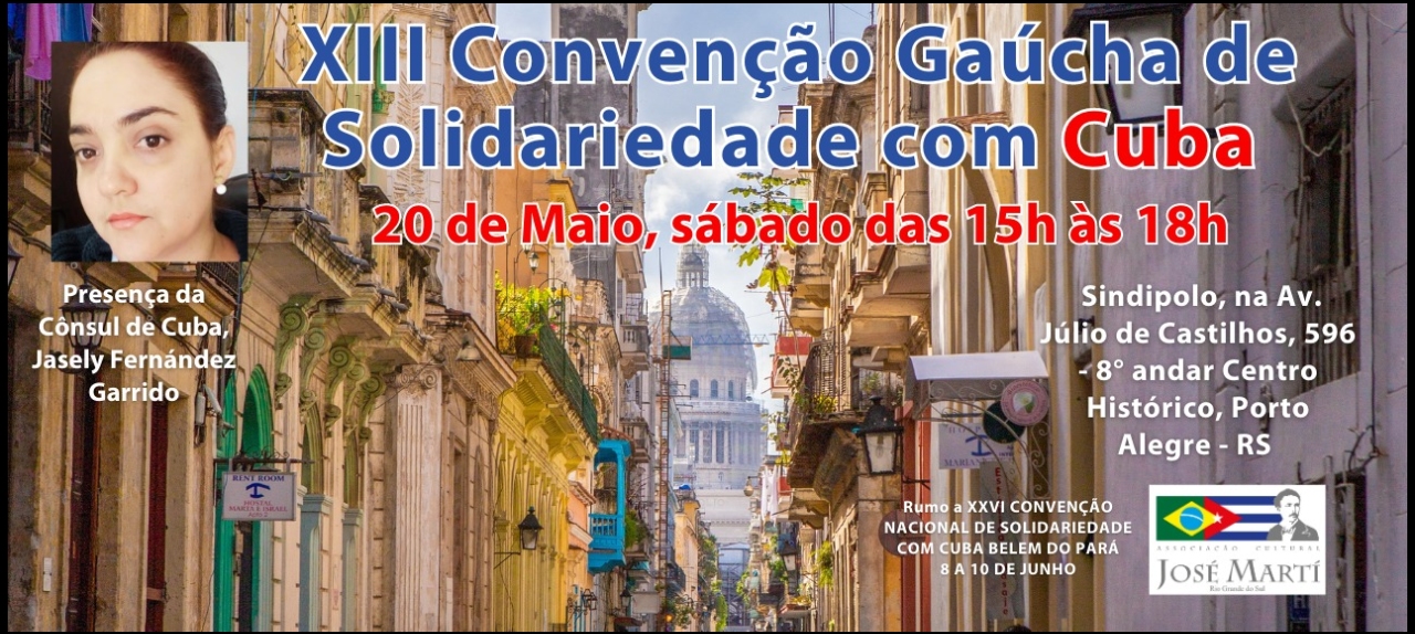 XIII Convenção Gaúcha de Solidariedade com Cuba