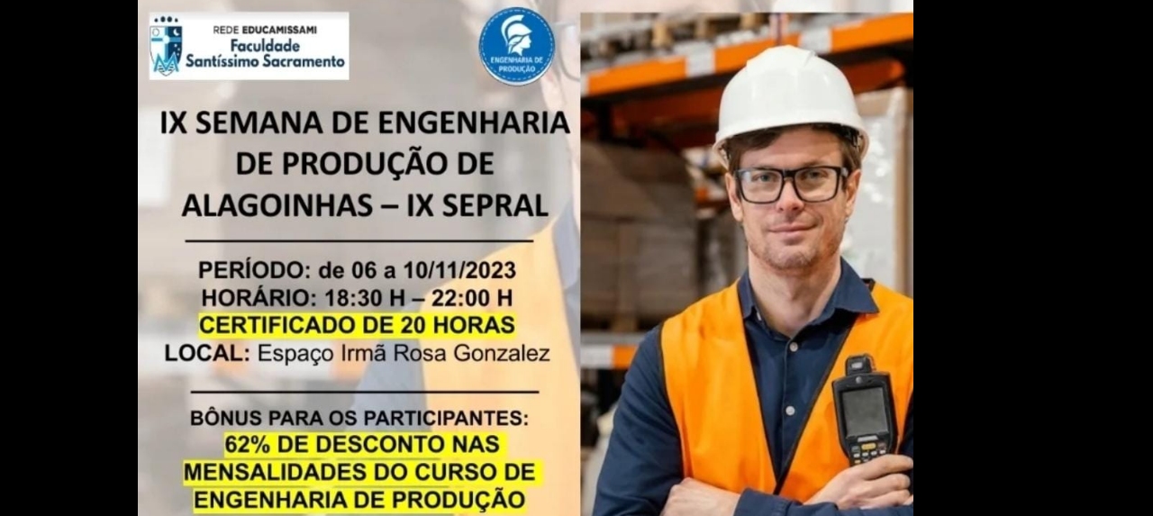 IX Semana de engenharia de produção de Alagoinhas - IX SEPRAL