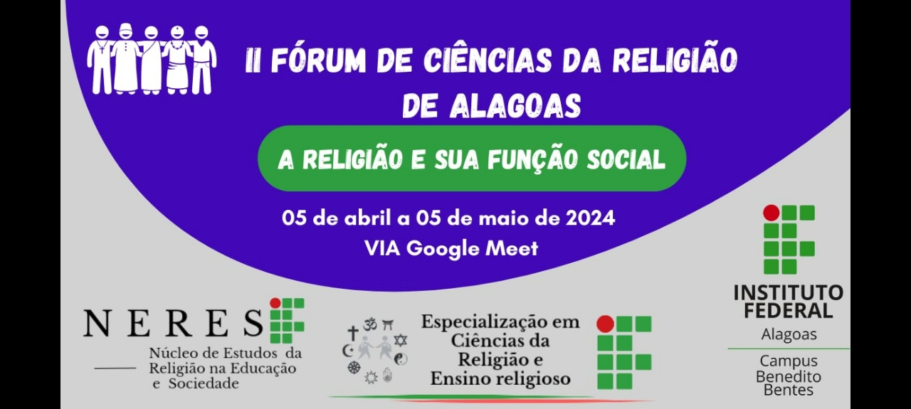 II Fórum de Ciência da Religião em Alagoas: