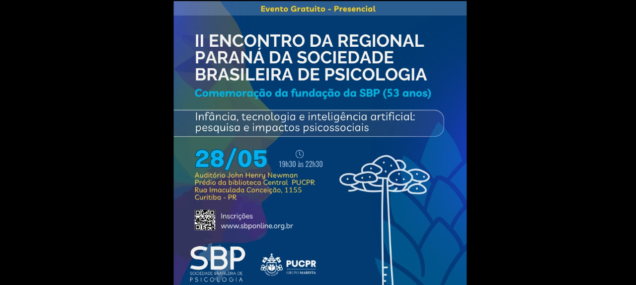 II Encontro da Regional Paraná da Sociedade Brasileira de Psicologia
