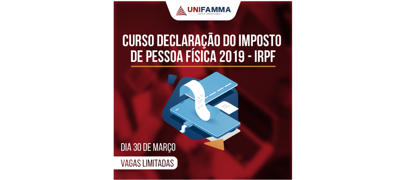 Declaração do Imposto de Renda pessoa Física 2019 - IRPF