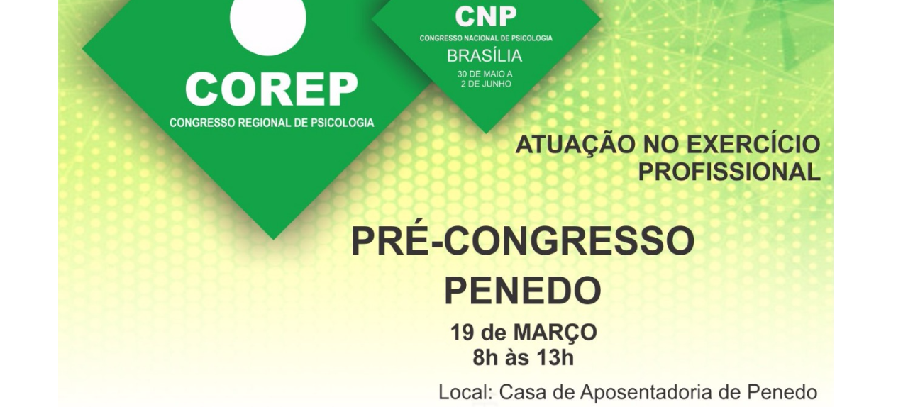 CRP-15 convida profissionais e estudantes para o pré-congresso em Penedo que será em 19 de março