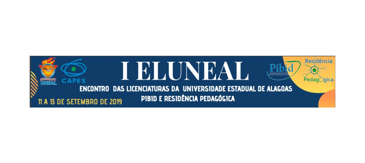 1º ELUNEAL – Encontro de Licenciaturas na Universidade Estadual de Alagoas