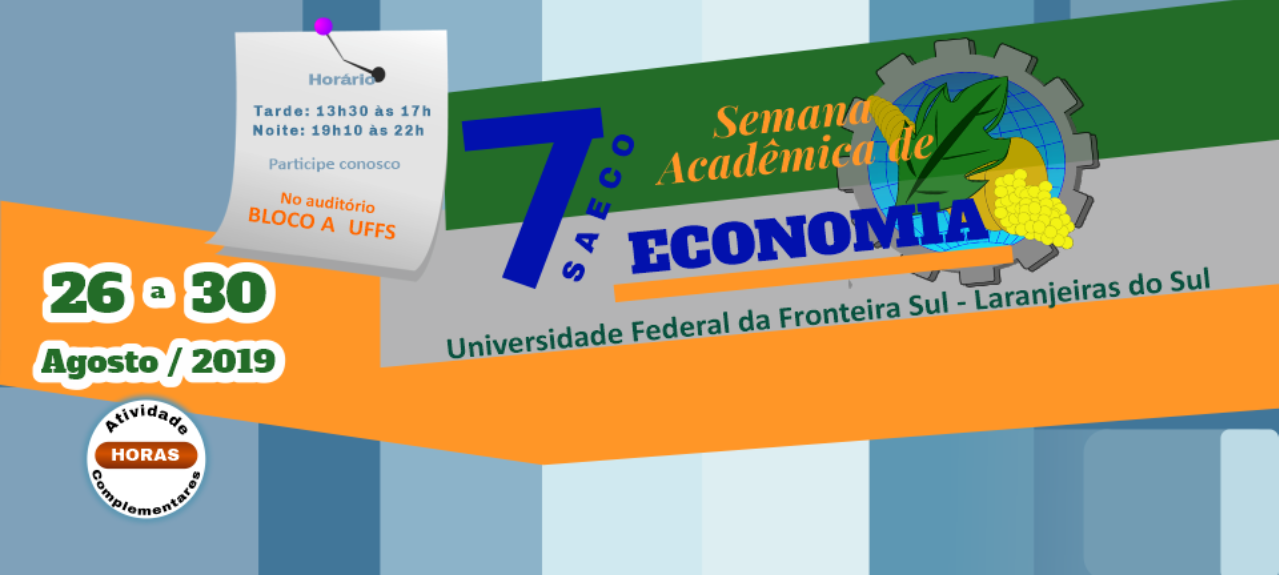 7ª Semana Acadêmica de Ciências Econômicas
