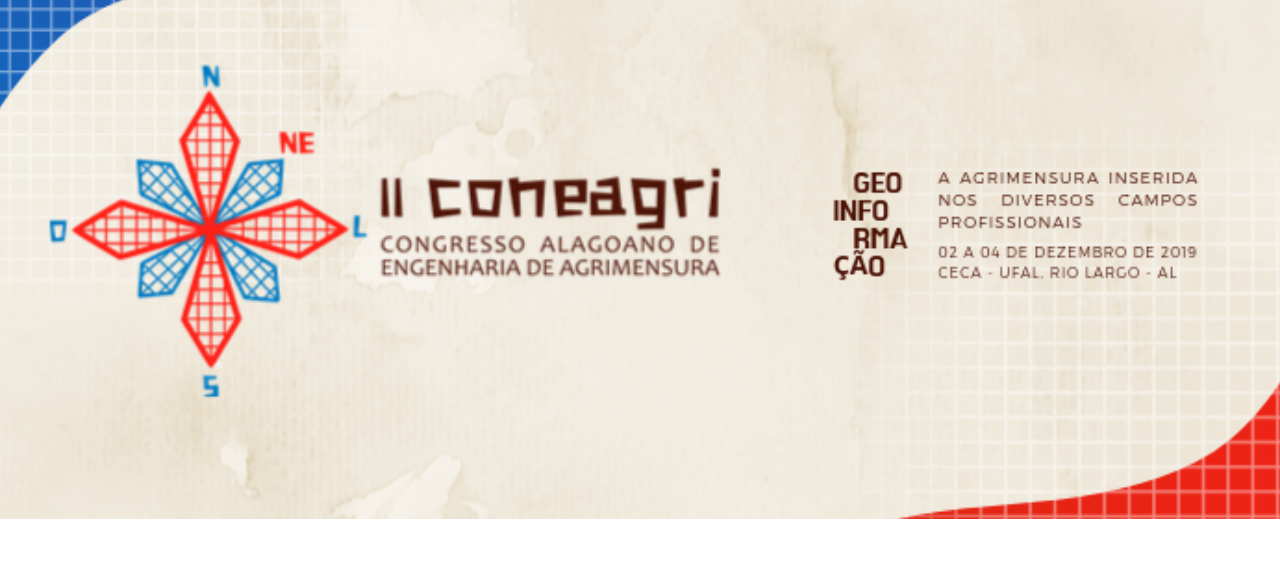 II Congresso Alagoano de Engenharia de Agrimensura - II CONEAGRI