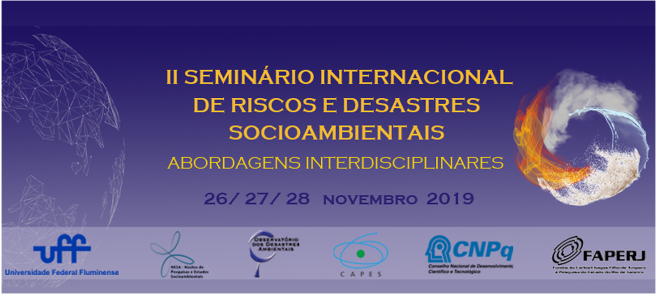II Seminário Internacional de Riscos e Desastres Socioambientais - Abordagens Interdisciplinares