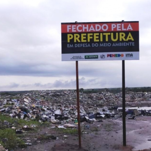 Desafio após o encerramento dos lixões em Alagoas