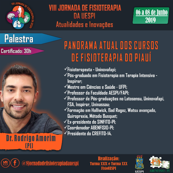 Palestra Panorama Atual dos Cursos de Fisioterapia do Piauí