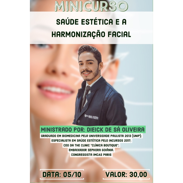 Minicurso 3.1 Saúde estética e a harmonização facial - Dieick 