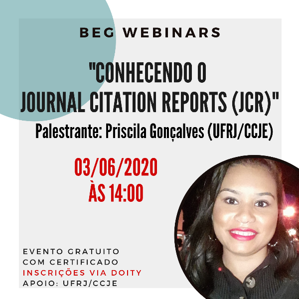 Conhecendo o Journal Citation Reports (JCR) 