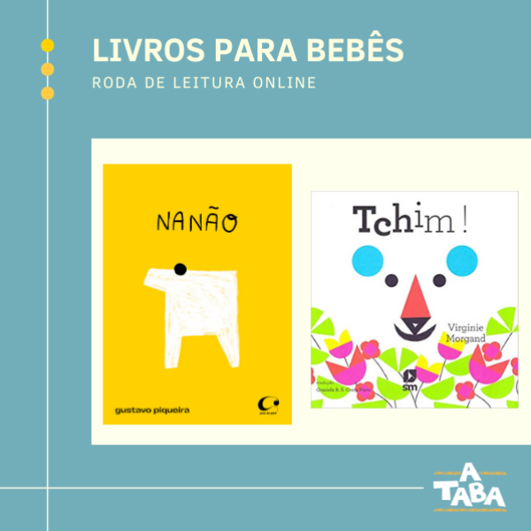 Roda de Leitura Online para Educadores - Livros para bebês