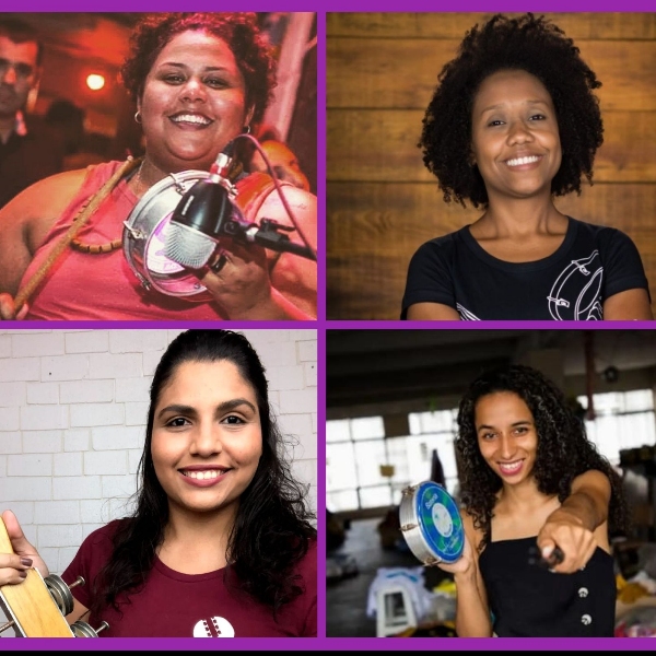Roda Mulheres e Escolas de Samba