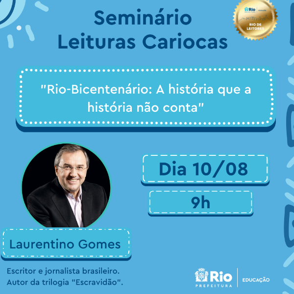 As histórias que a História não conta com Laurentino Gomes