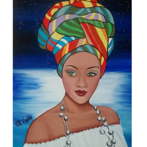 Exposição Pérolas Negras: Aquatume (Princesa africana e avó de Zumbi dos Palmares)