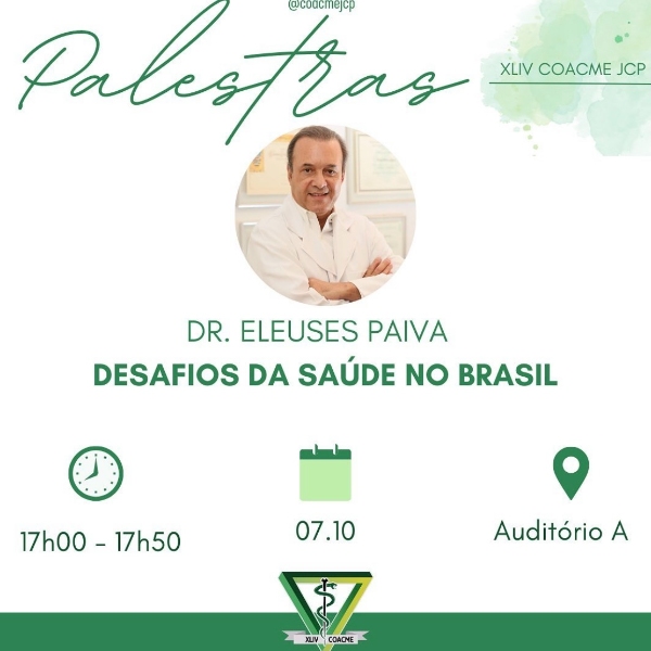 Desafios da saúde no Brasil - Dr. Eleuses Paiva