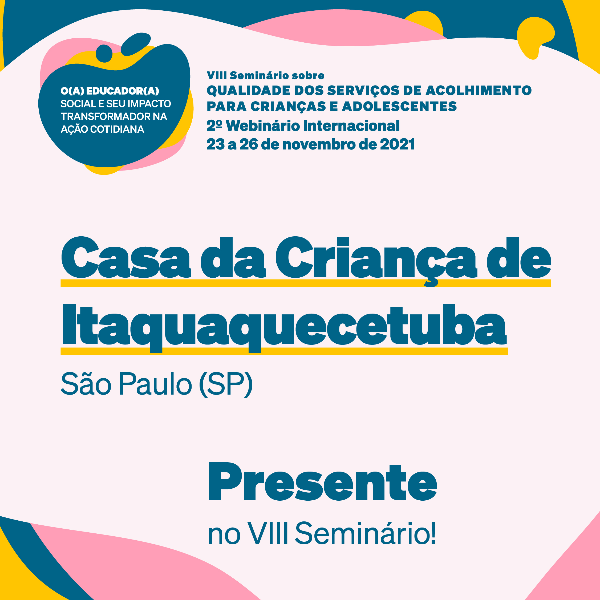 Casa da Criança de Itaquaquecetuba - São Paulo/SP