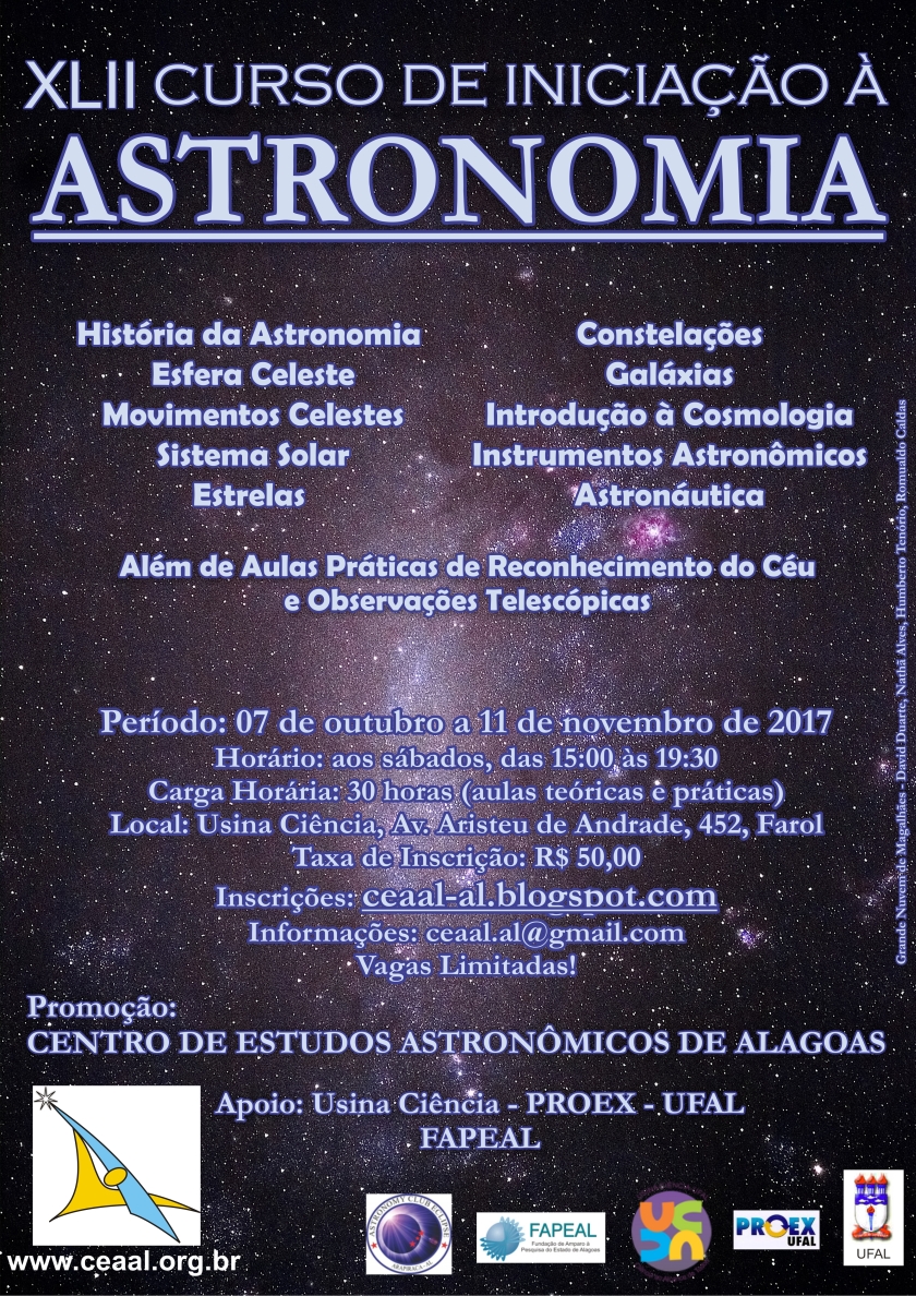 XLII Curso de Iniciação à Astronomia