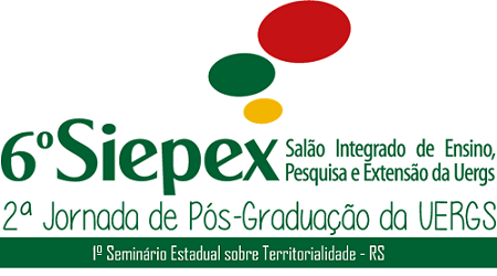 VI SIEPEX, II Jornada de Pós-Graduação e I Seminário sobre Territorialidade RS
