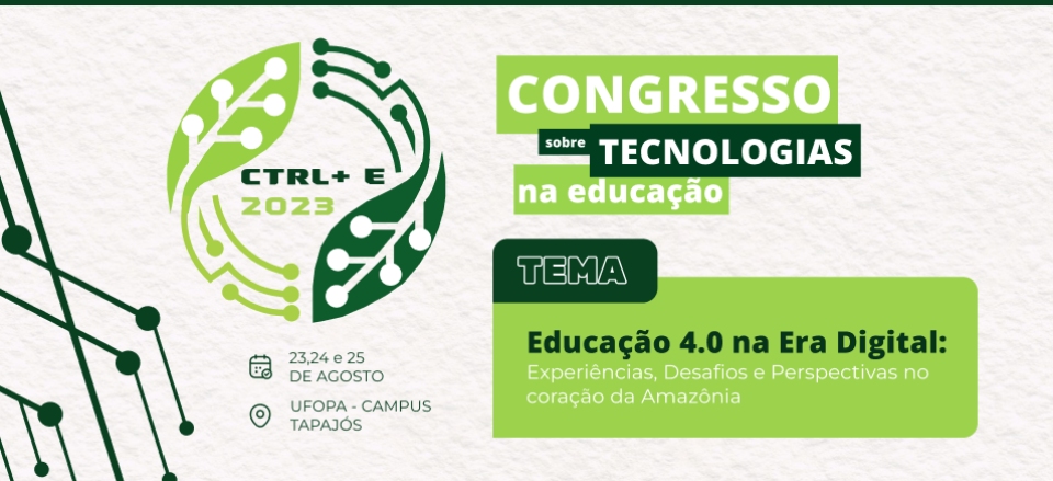 CTRL+E 2023 Congresso sobre Tecnologias na Educação