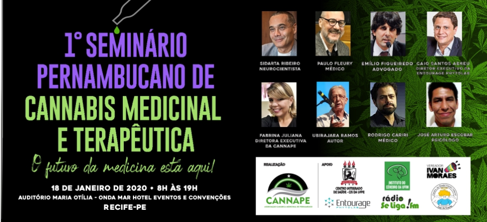1º Seminário Pernambucano de Cannabis Medicinal e Terapêutica.