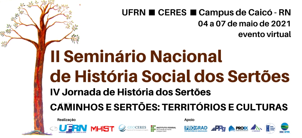 II Seminário Nacional de História Social dos Sertões