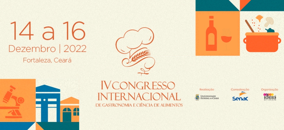 Congresso Internacional de Gastronomia e Ciência de Alimentos