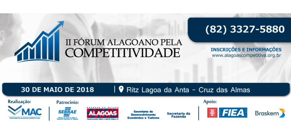 II Fórum Alagoano pela Competitividade