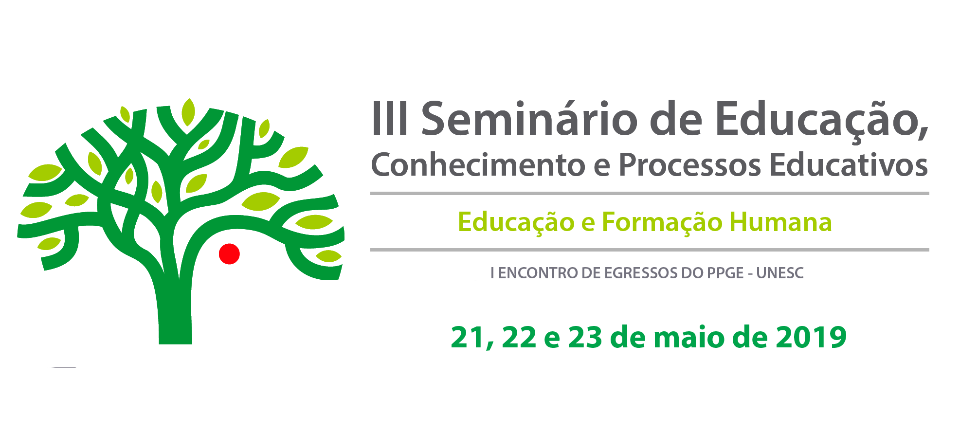 III SEMINÁRIO DE EDUCAÇÃO, CONHECIMENTO E PROCESSOS EDUCATIVOS