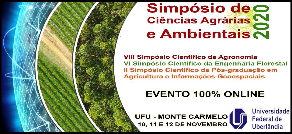 Simpósio de Ciências Agrárias e Ambientais  - 2020