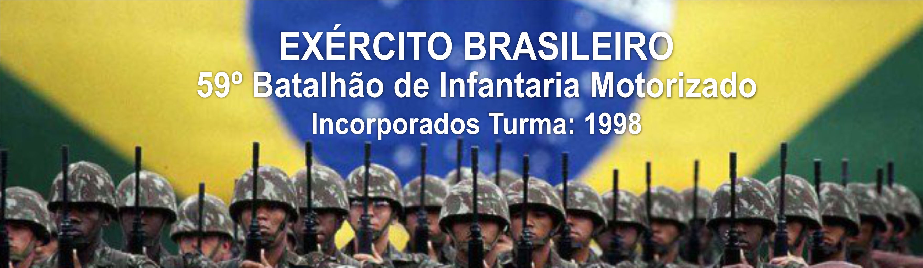 Cadastro dos Incorporados Exército Brasilieiro - Turma 1998 59º BIMtz