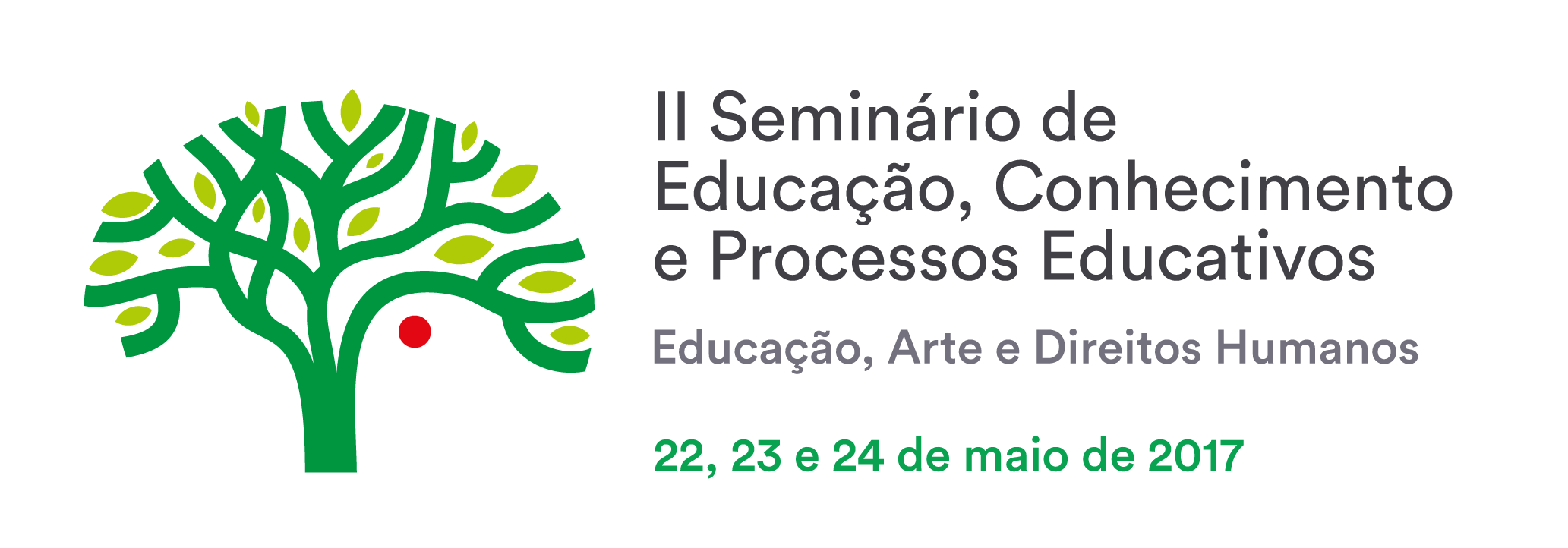 II Seminário de Educação, Conhecimento e Processos Educativos