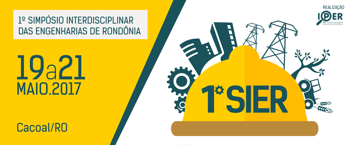 I Simpósio Interdisciplinar das Engenharias de Rondônia - SIER