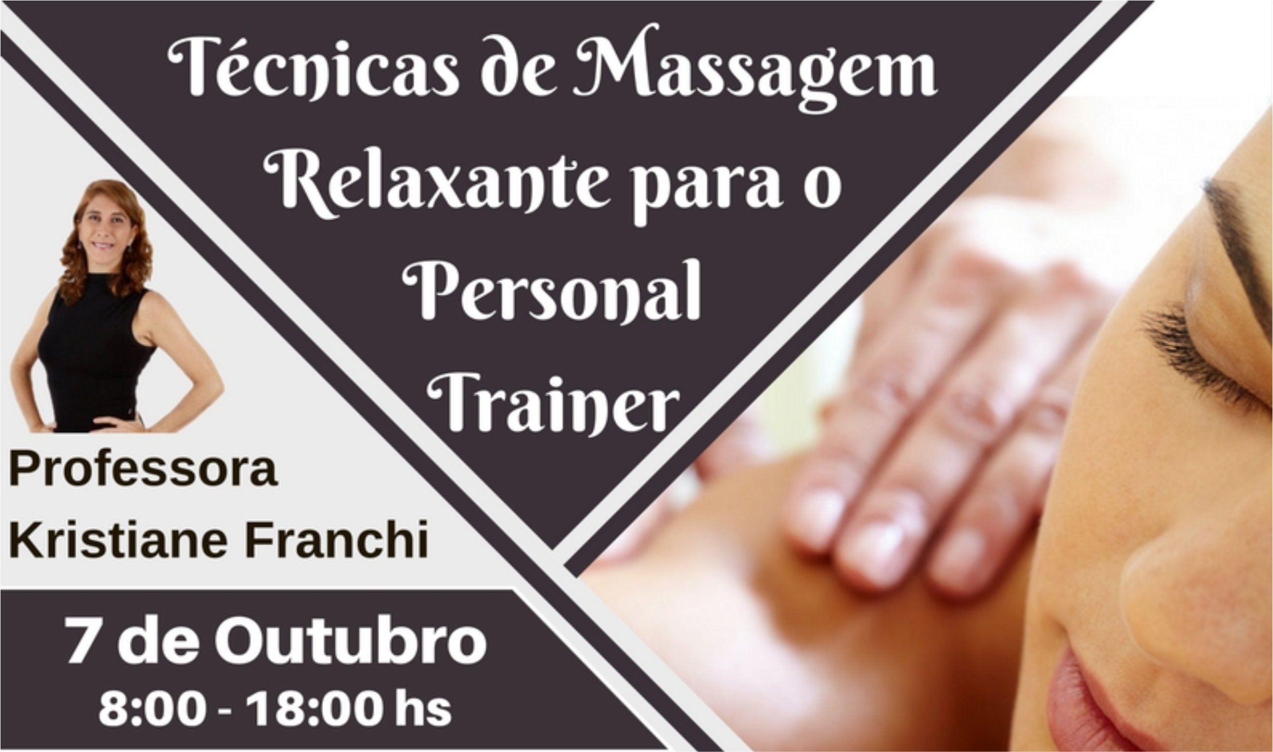 Curso de Técnicas de Massagem Relaxante para o Personal Trainer