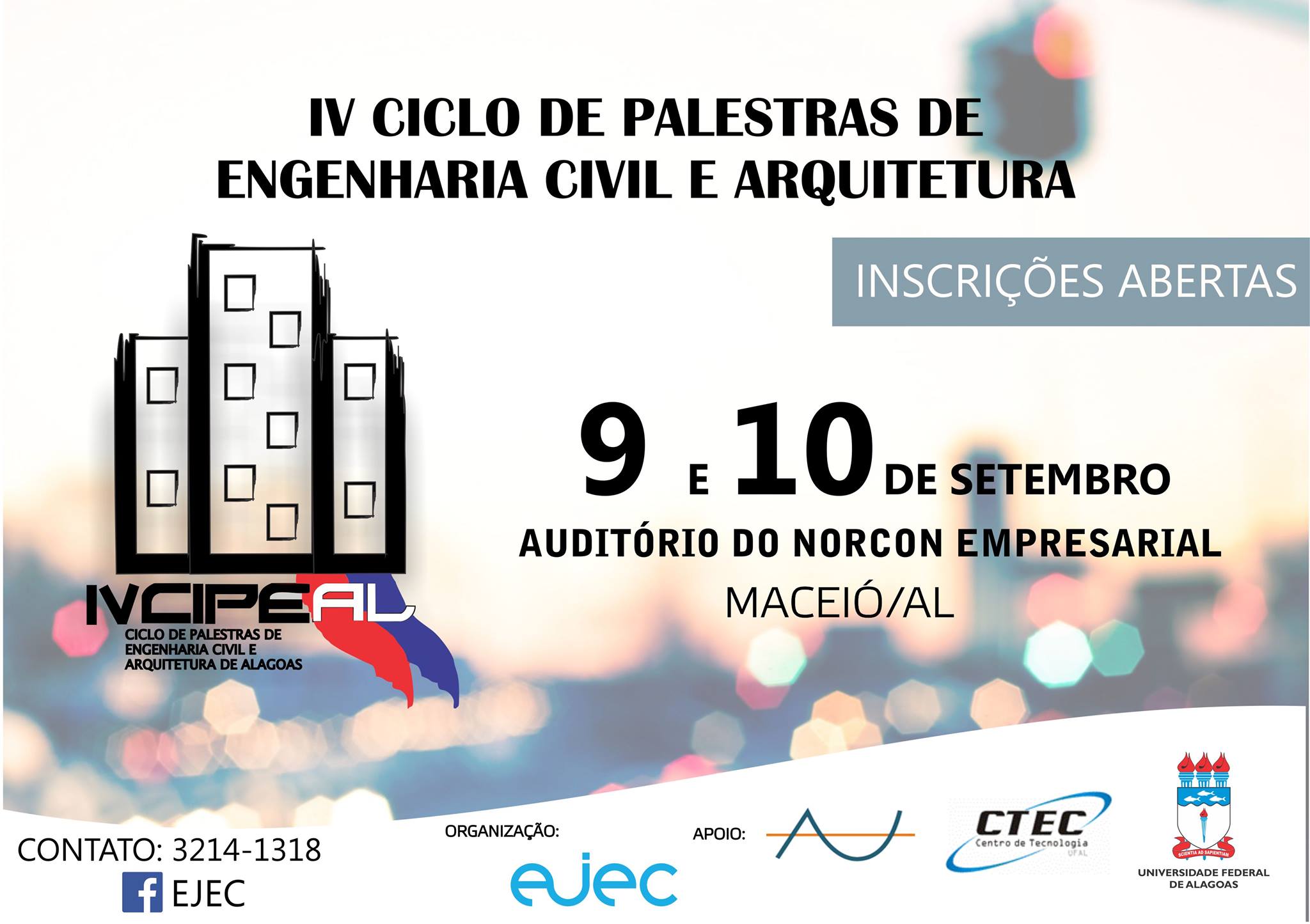 IV Ciclo de Palestras de Engenharia Civil e Arquitetura - CIPEAL